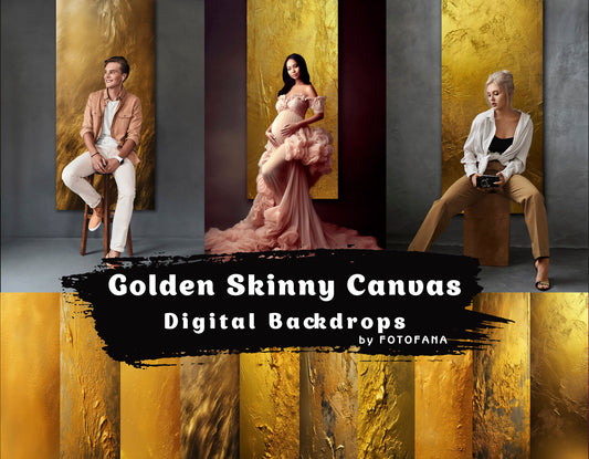 Golden Skinny Canvas Digital Backdrops Golden Maternity Backgrounds Maternity Photoshop Overlays Studio Backdrop Fine Art Textures Photoshop