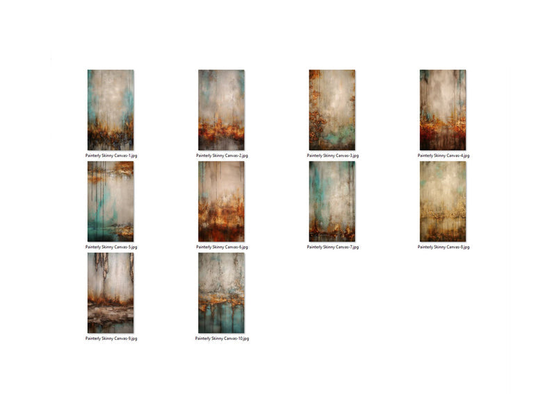 Skinny Canvas Maternity Digital Background