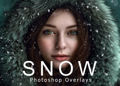 Realistic Falling Snow Overlays