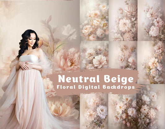 Floral Fine Art Floral Digital Backdrops Maternity Backdrop Overlays Photography Digital Background Overlays Photoshop Textures Overlays JPG