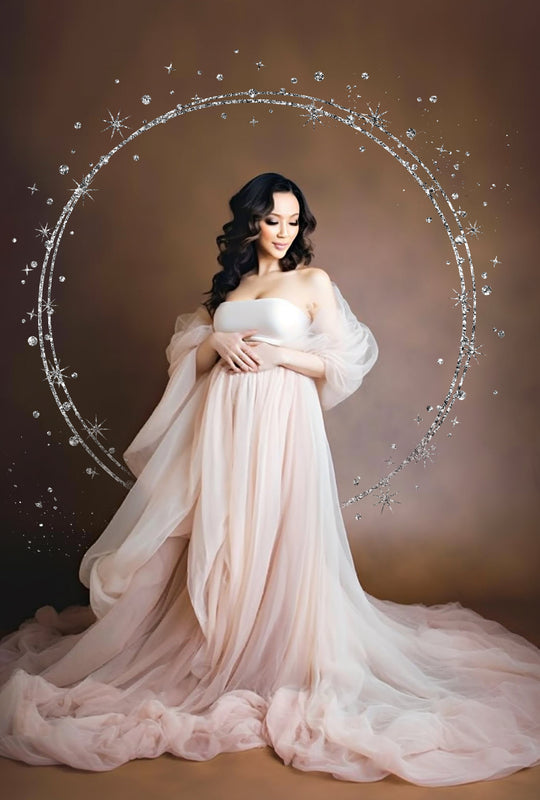 Golden Silver Rings Overlays Circle Maternity Light Ring Frame Circles Shine Ring Light Maternity Silver Rings Maternity Digital Backdrop