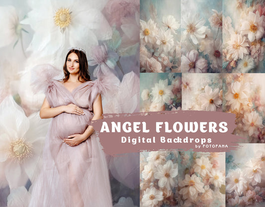 Floral Digital Backdrops Fine Art Floral Digital Backdrops Maternity Backdrop Overlay Photography Digital Overlays Photoshop Textures jpg