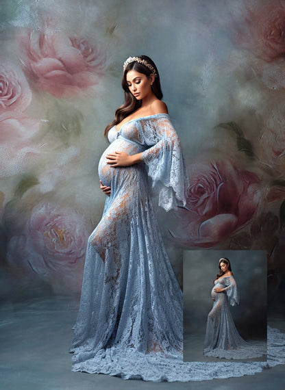 10 Floral Fine Art Portrait Texture, Photography Digital Background, Photoshop Overlays editing, Maternity Textures overlays, Photo Overlay