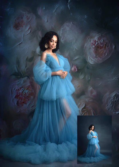 10 Floral Fine Art Portrait Texture, Photography Digital Background, Photoshop Overlays editing, Maternity Textures overlays, Photo Overlay