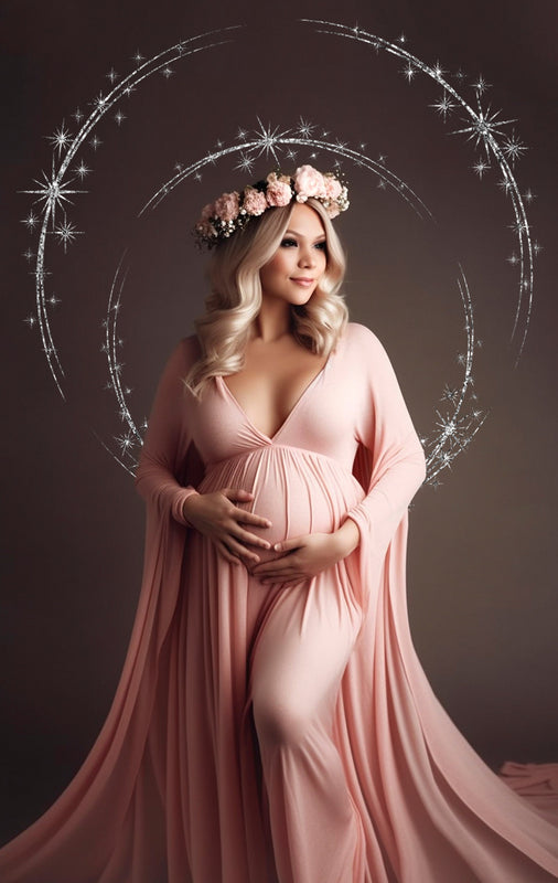 Circle Star Silver Halo Background Overlay Halo Scrapbooking Clipart Photoshop Maternity Digital Backdrop Studio Ring Overlay Png Overlays