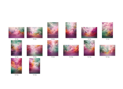Fine Art Sky Digital Backdrops Maternity Overlays Photography Digital Background Sky Overlays Photoshop Textures Maternity Backdrop  JPG
