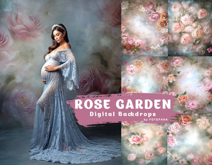 10 Floral Fine Art Portrait Texture, Photography Digital Background, Photoshop Overlays editing, Maternity Textures overlays, Photo Overlay