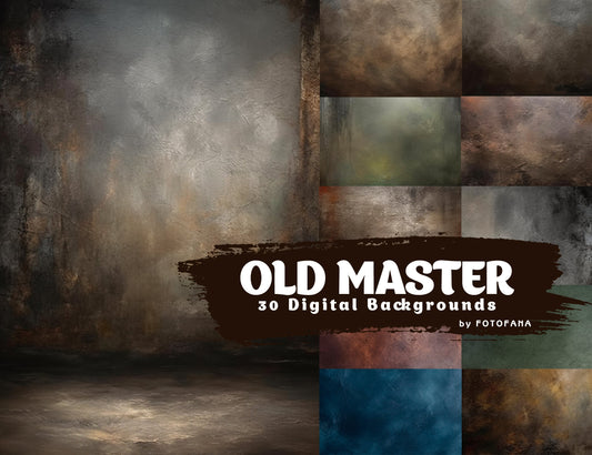 30 Old Master Background, Vertical portrait background, Portrait studio backdrop, Grunge background, Portrait studio Background Digital JPG