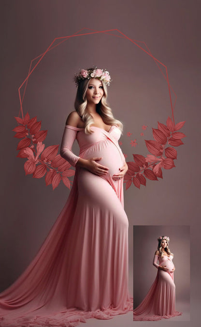 Flower Foliage Ring Overlays Floral Circle Halo Overlays Maternity Backdrop Overlays Studio Backdrops Fine Art Textures Digital Backdrop Png