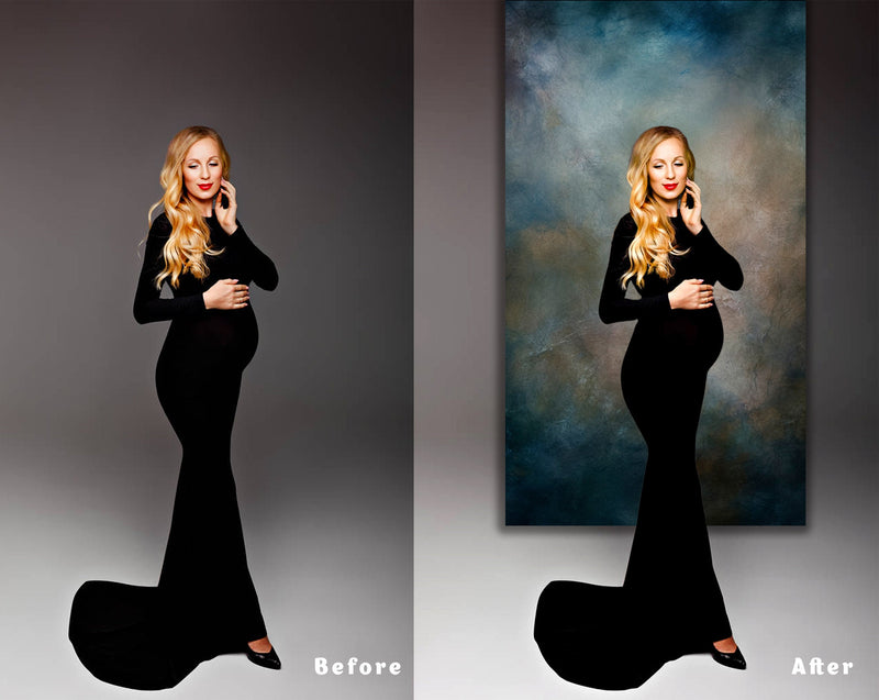 Skinny Canvas Studio Backdrops – Maternity Fine‑Art Textures