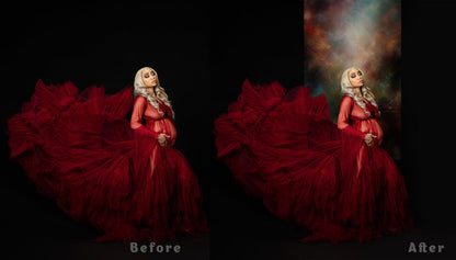 Skinny Canvas Studio Backdrops – Maternity Fine‑Art Textures