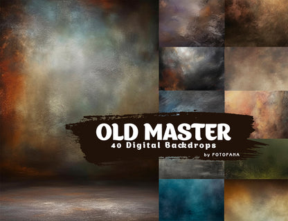 40 Old Master Background Vertical Portrait Background Portrait Studio Backdrop Grunge Background Portrait Studio Background Digital Jpg
