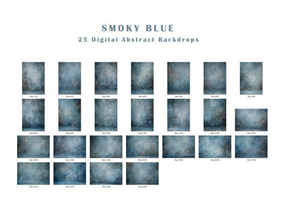 Blue Old Master Digital Background Studio Portrait Backdrop Grunge Background School Backdrop Graduation Background Maternity Backdrop Jpg