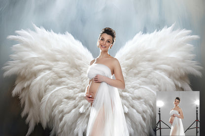25 Angel Wings Digital Backgrounds Maternity Backdrop Overlays Studio Backdrops Photoshop Maternity Fine Art Textures Photoshop Overlays jpg