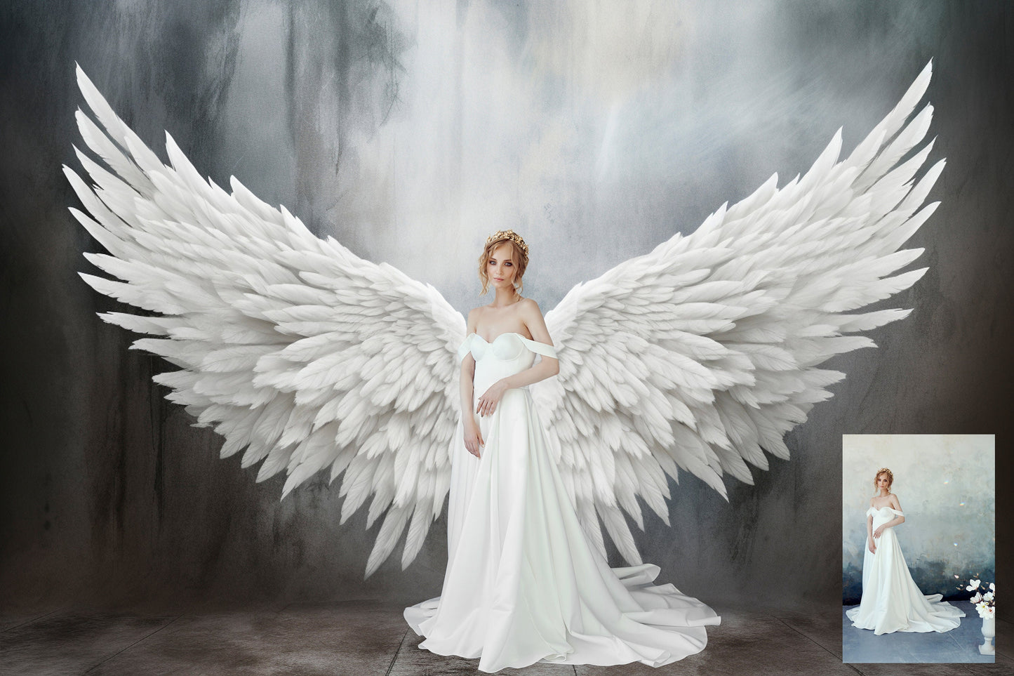 25 Angel Wings Digital Backgrounds Maternity Backdrop Overlays Studio Backdrops Photoshop Maternity Fine Art Textures Photoshop Overlays jpg