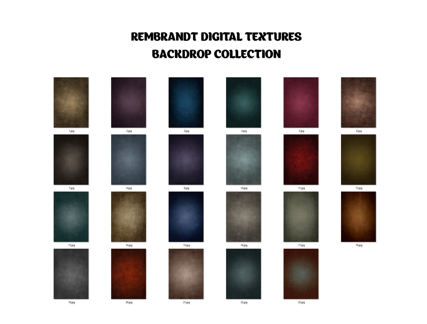 Rembrandt digital textures Old Master Background Portrait Background Portrait Studio Backdrop, Grunge background Studio Background Digital