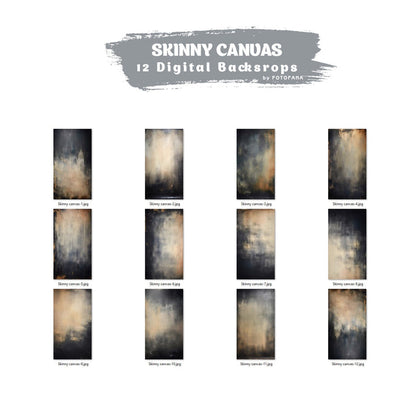 Skinny Canvas Digital Backdrops