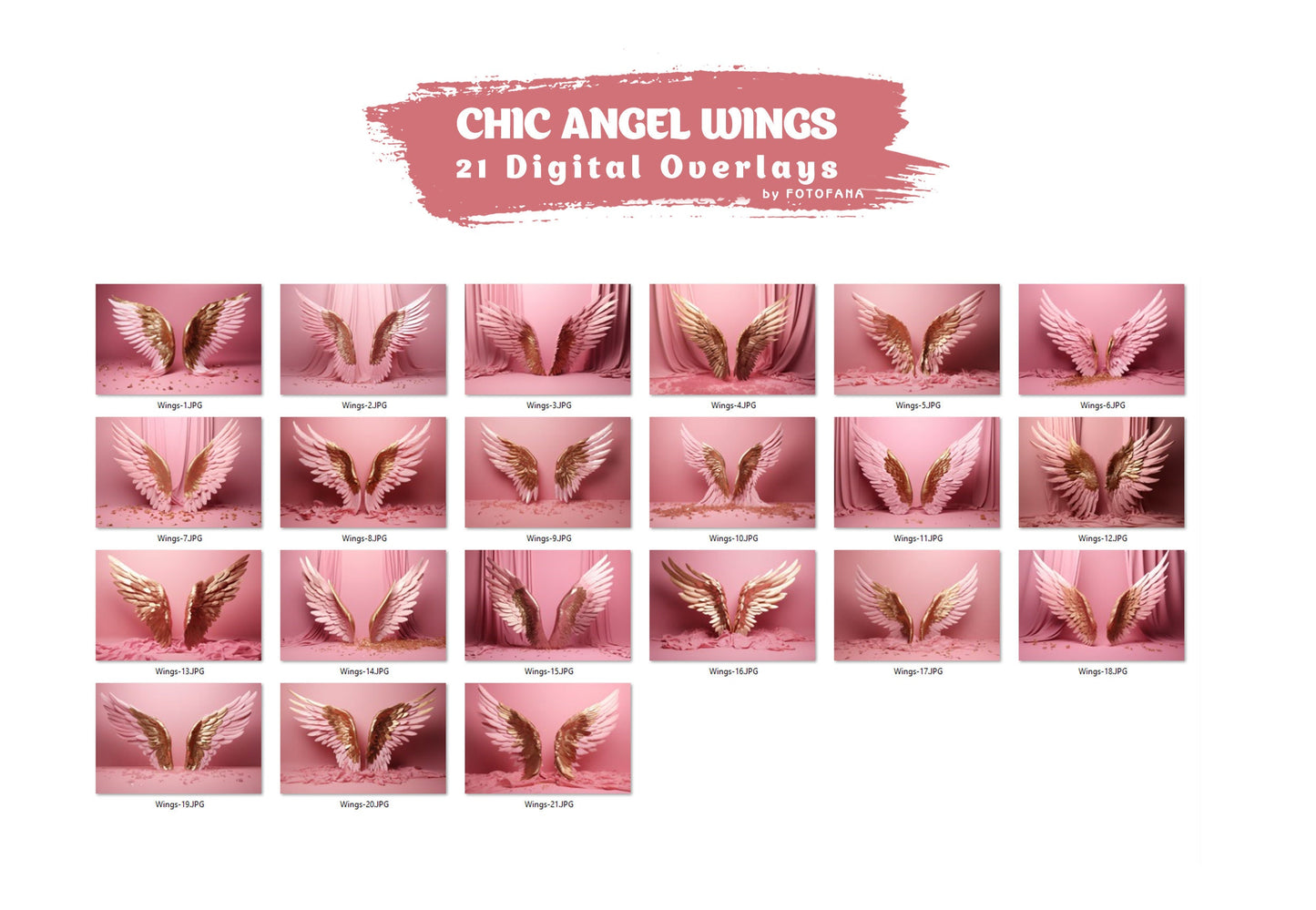 Digital Background Angel Wings Backdrop Maternity Backdrop Overlays Studio Backdrops Photoshop Maternity Fine Art Textures Photoshop Overlay