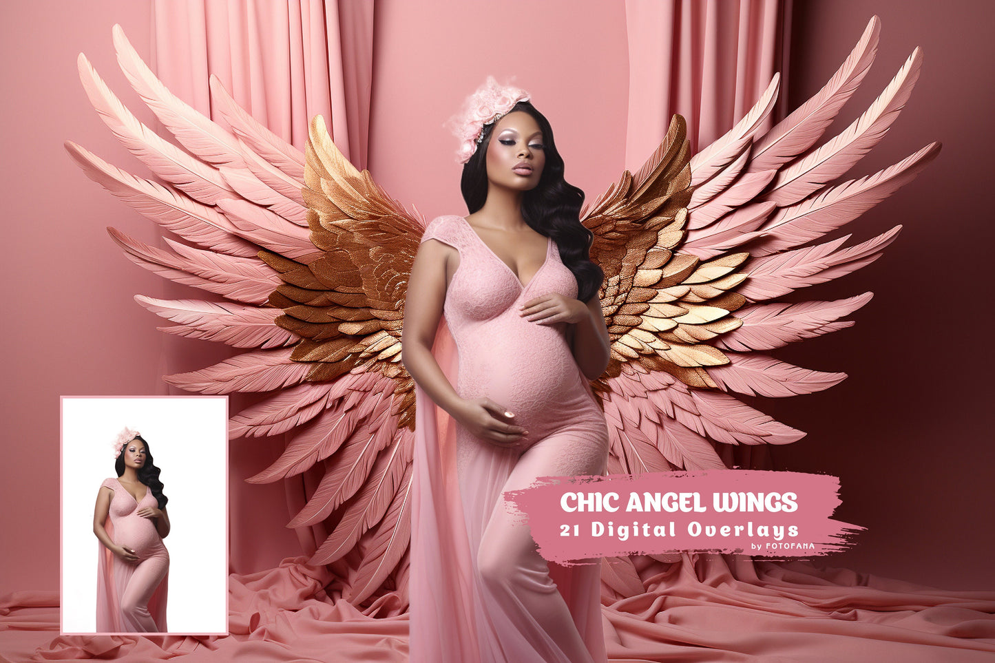 Digital Background Angel Wings Backdrop Maternity Backdrop Overlays Studio Backdrops Photoshop Maternity Fine Art Textures Photoshop Overlay