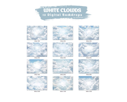 Clowds Digital Backdrop Maternity Backdrop Overlay Maternity Studio Backdrop Fine Art Textures Photoshop Maternity Background Sky Backdrop