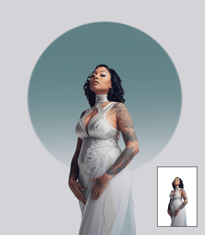 Circle Gradient Overlay Maternity Photoshop Overlay Maternity Digital Backdrop Shadow Overlay Background Maternity Studio Backdrop Overlays