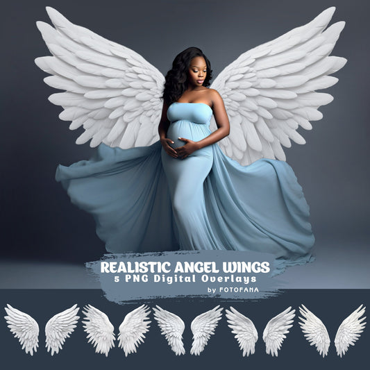 Angel Wings Overlay Maternity Digital Backdrop Overlay Studio Photoshop Overlays Photoshop Matrernity digital backdrops for photography PNG