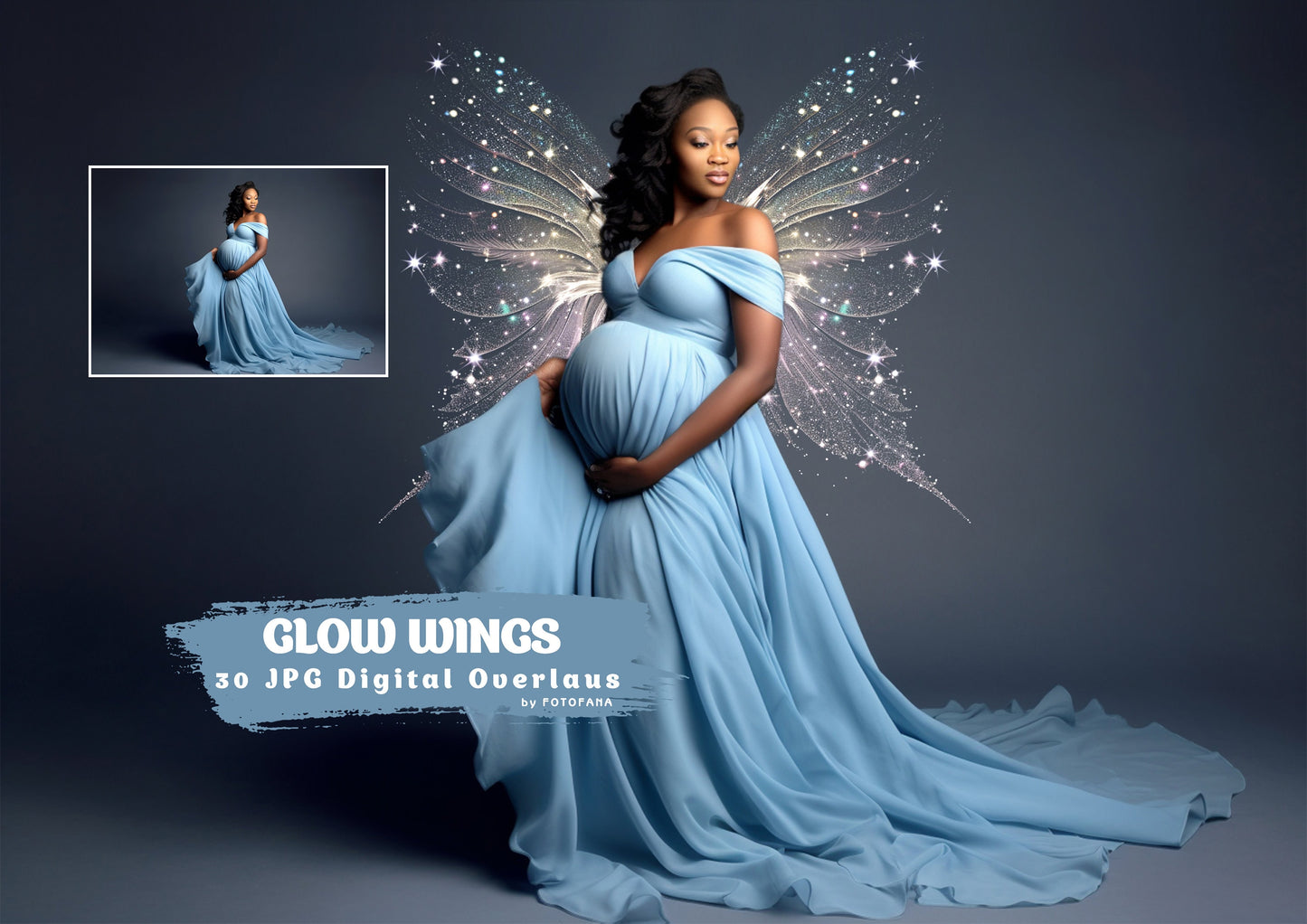 30 Glitter Wings Fairy Wings Digital Overlays Maternity Backdrop Overlays Studio Backdrops Photoshop Maternity Fine Art Textures Overlays