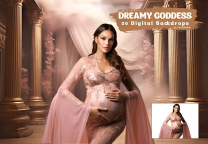 Dreamy Goddess Digital Backdrop Princess Backdrops Maternity Digital Backdrops Goddess Digital Background Maternity For Photoshop Composite