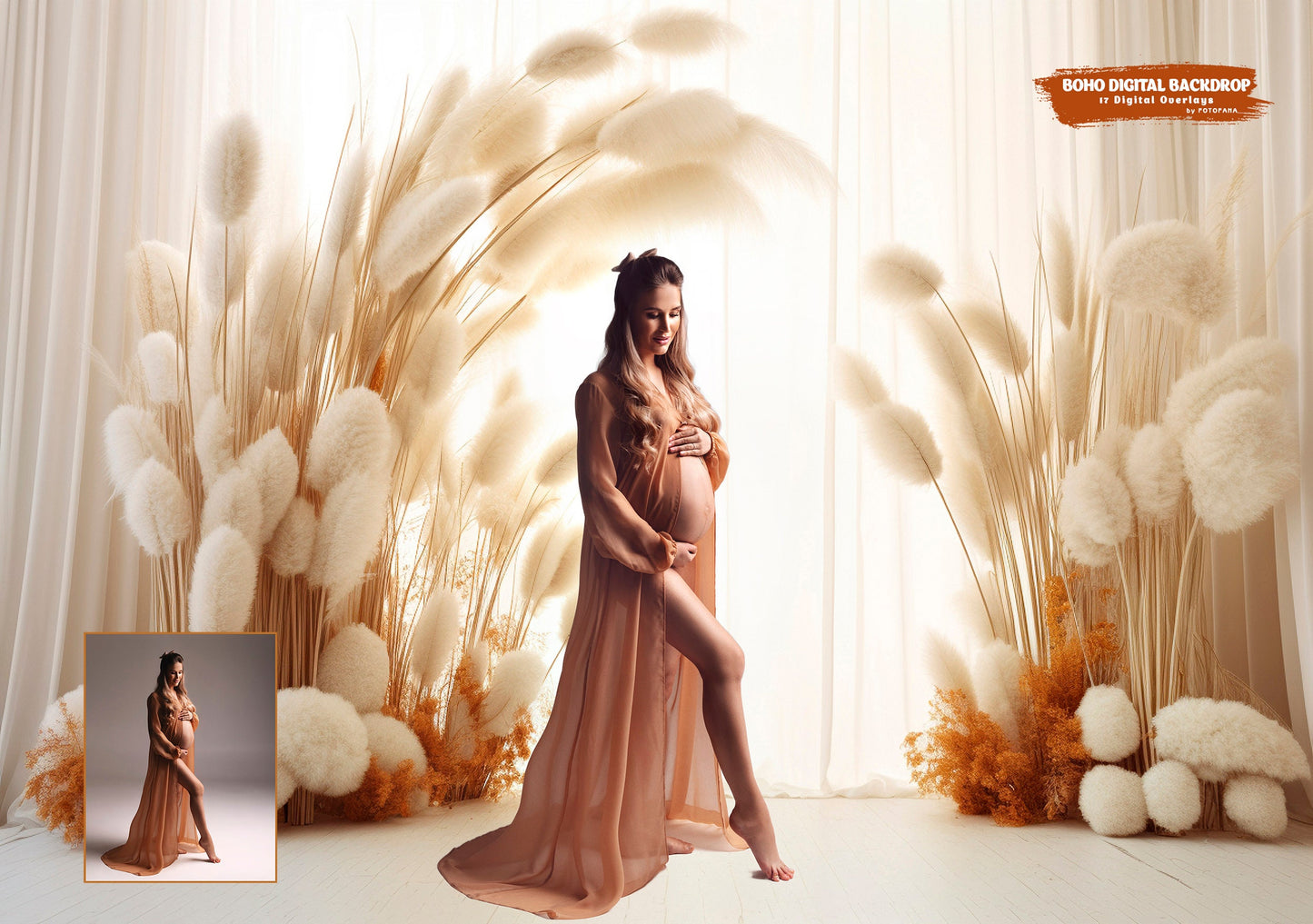 Boho Natural Arch Digital Backdrops Maternity Backdrop Studio Backdrop Overlay Boho Arch Maternity Fine Art Textures Photoshop Overlay Jpg