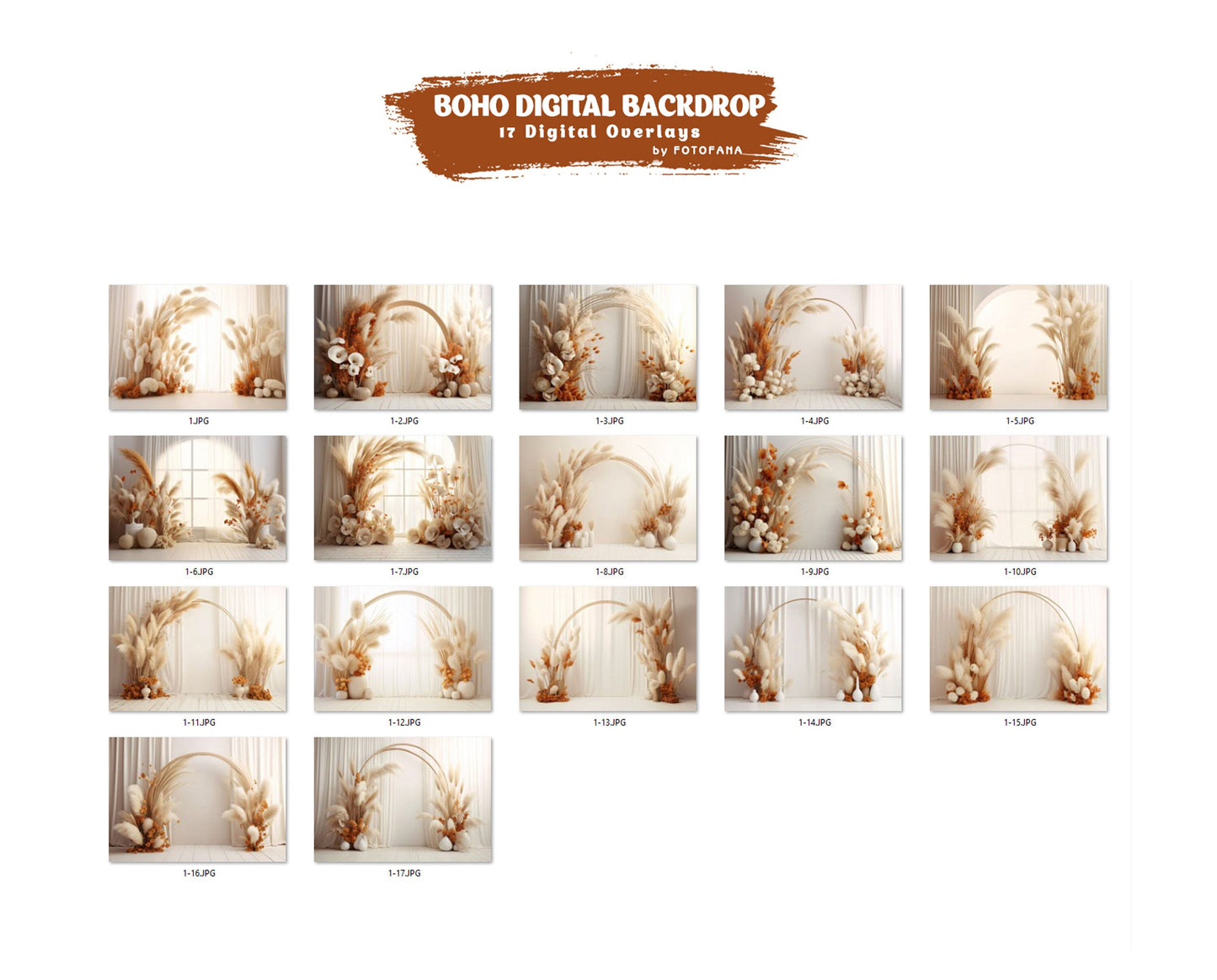 Boho Natural Arch Digital Backdrops Maternity Backdrop Studio Backdrop Overlay Boho Arch Maternity Fine Art Textures Photoshop Overlay Jpg