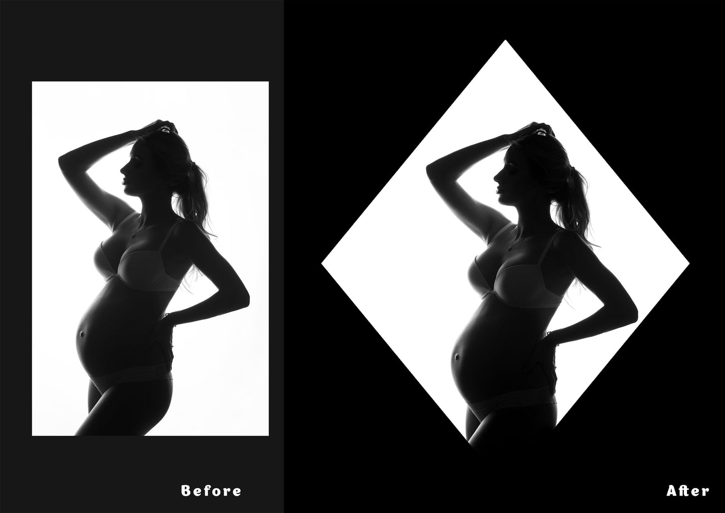 Shadow Overlay Frame Overlay Silhouette Overlay Modern Maternity Overlay Maternity Frame Maternity Ring Digital Backdrop Digital Background