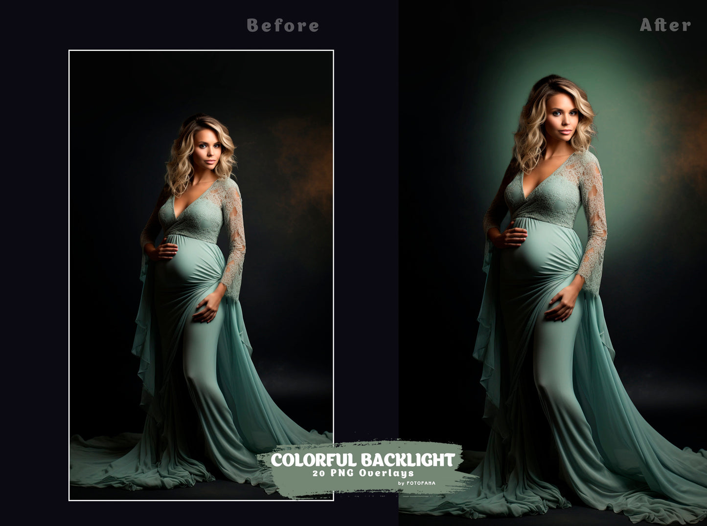 20 Backlight Light Overlay Maternity Overlay Maternity Digital Backdrop Maternity Overlay Neon Light Overlay Halo Background Photoshop