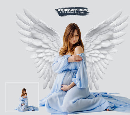 Angel Wings Overlay Maternity Digital Backdrop Overlay Studio Photoshop Overlays Photoshop Matrernity Digital Backdrops For Photography Png