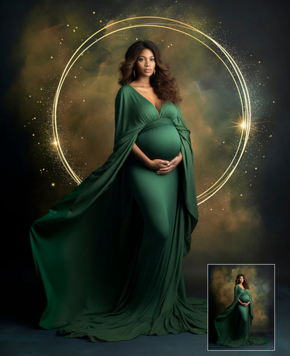 30 Shining Ring Maternity Overlays Gold Maternity Rings Circle Overlays Light Maternity Light Ring Circles Ring Light Maternity Backdrop JPG