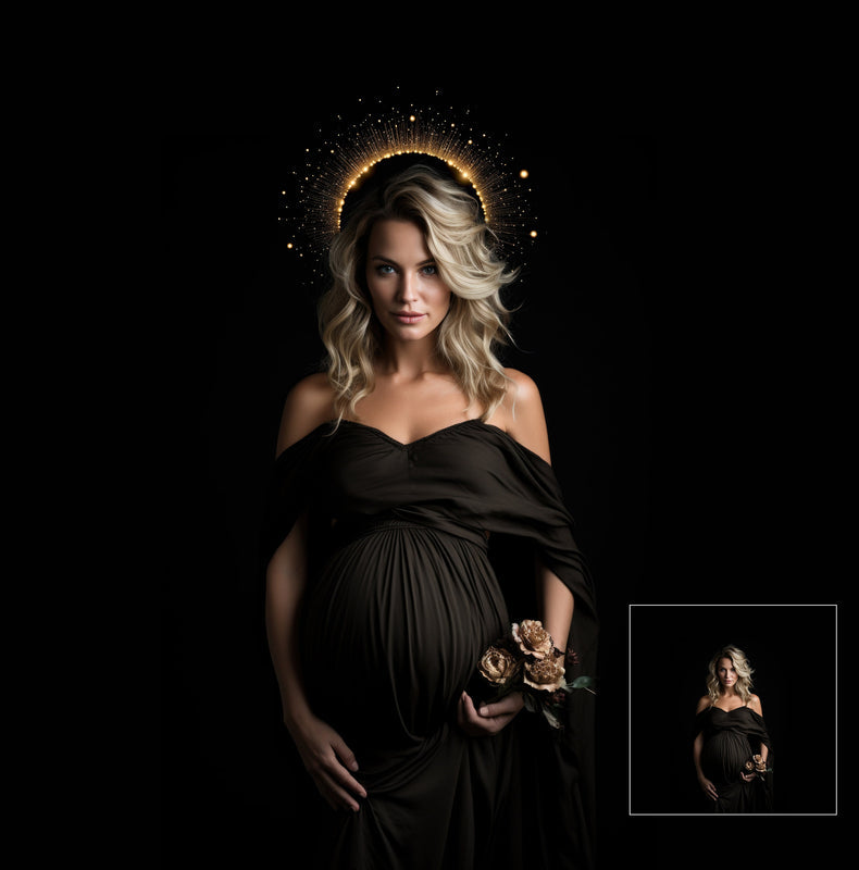 Goodness Crown Digital Headpiece Celestial Halo Overlay Celestial Spike Crown Digital Tiara Star Crown Photoshop Maternity Overlay Queen Jpg