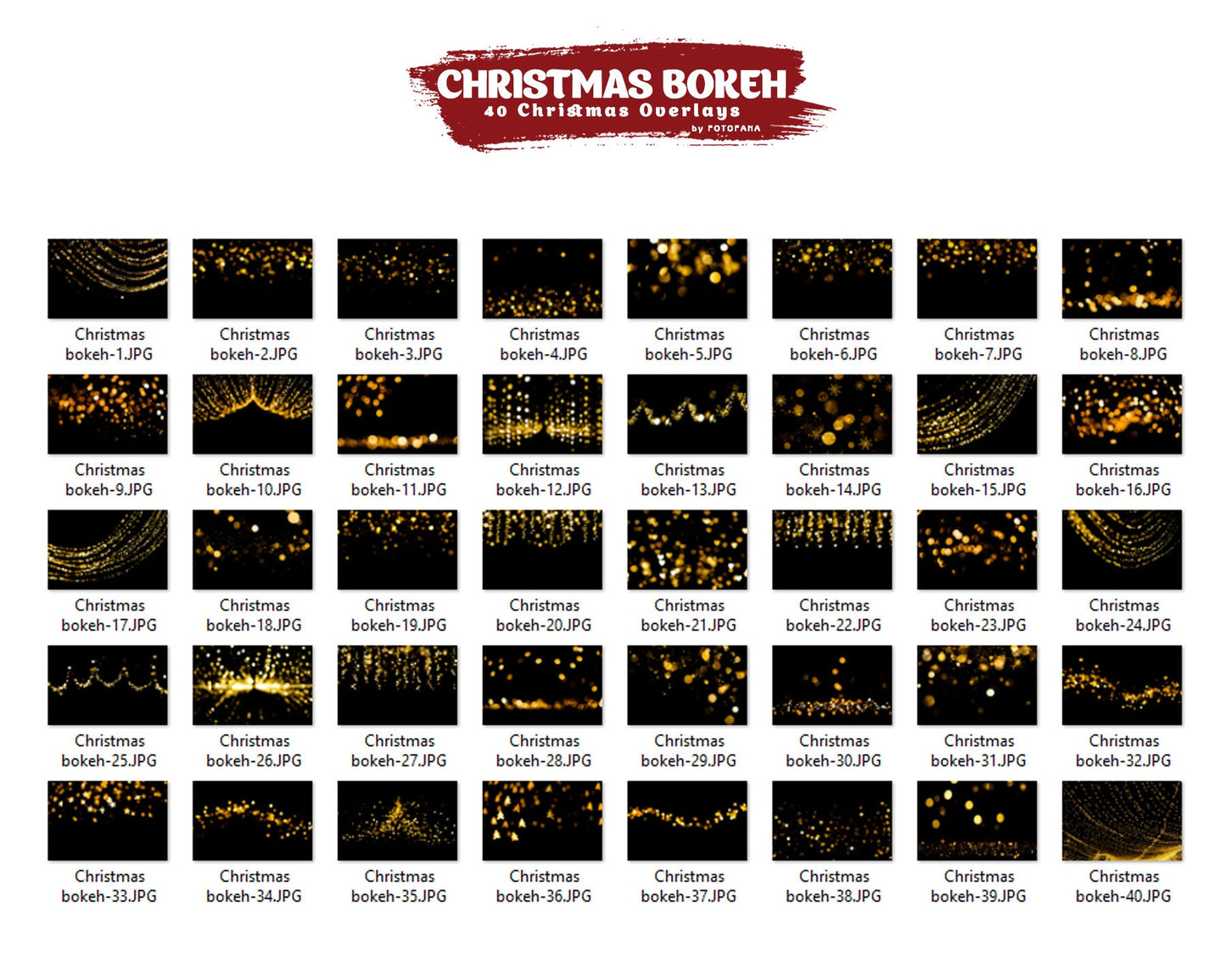 Christmas Bokeh Overlays Christmas Overlays Winter Light Photoshop Overlays Christmas Lights Christmas Digital Backdrop Winter Overlay