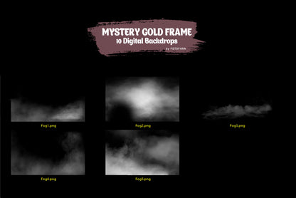 10 Mystery Gold Frame Digital Backdrops Maternity Overlays Overlays Silk Fabric Studio Overlays Fine Art Textures Photoshop Pink Backgrounds