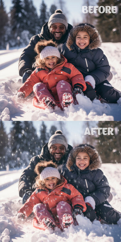 50 Realistic SNOW Overlays falling snow overlays dust Photoshop overlays Winter Overlays Christmas overlays Photo Editing Photoshop JPG