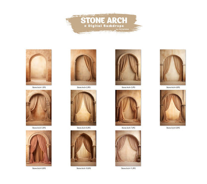 Arch Digital Backdrops Maternity Backdrop Overlays Studio Backdrop Boho Overlays Fine Art Textures Photoshop Overlays Digital Backgrounds