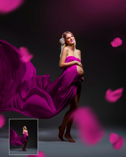 Pink Rose Petals Romantic Maternty Overlays Wedding Overlay Photoshop Overlays Valentines Day Falling Petals Maternity Digital Backdrop Png