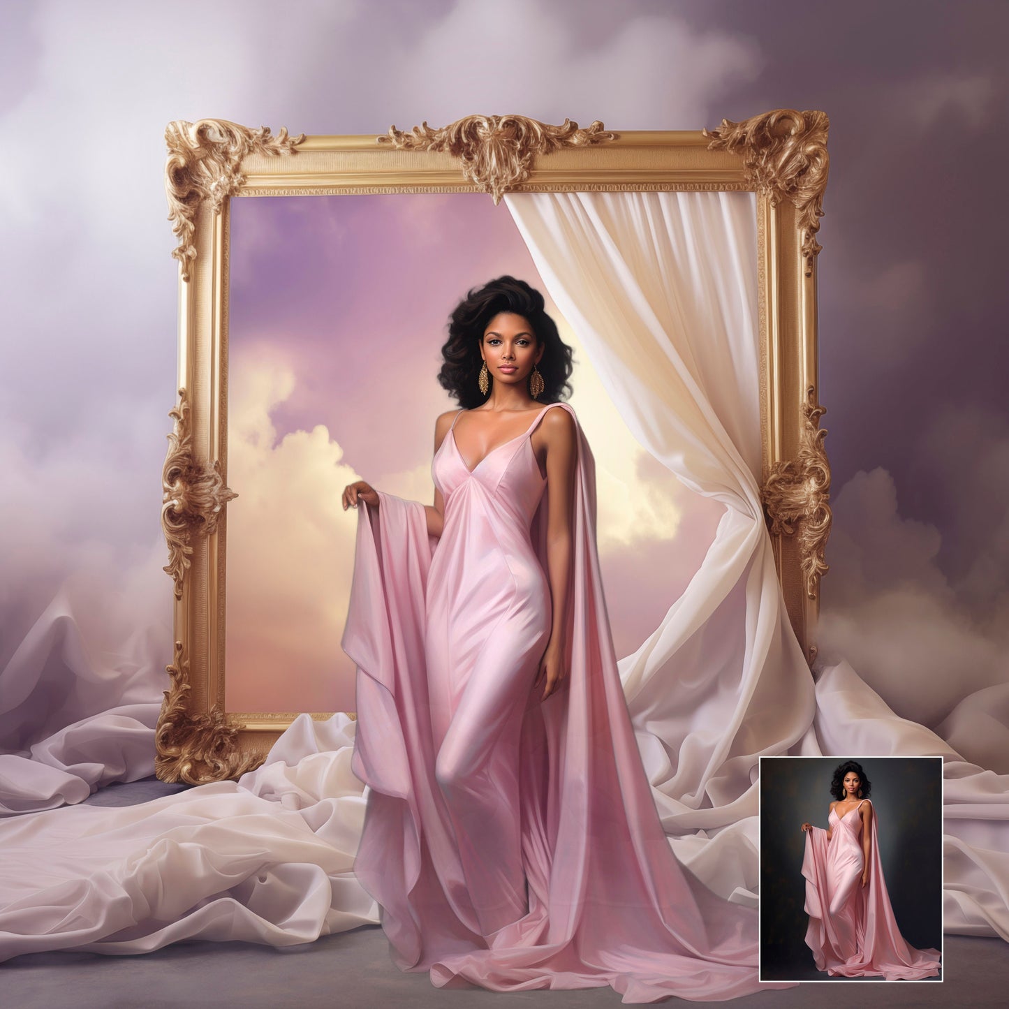 10 Mystery Gold Frame Digital Backdrops Maternity Overlays Overlays Silk Fabric Studio Overlays Fine Art Textures Photoshop Pink Backgrounds