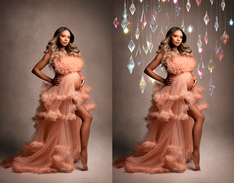 20 Colorful Сrystal Rainfall Digital Backdrops Maternity Overlays Maternity Studio Digital Backgrounds Fine Art Textures Overlays Photoshop