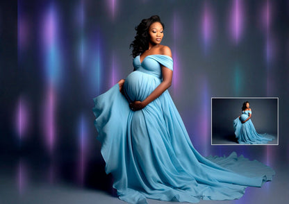 Neon Lights Overlay Glowing Light Photoshop Overlay Halo Maternity Overlay Maternity Digital Backdrop Backlight Maternity Overlay Light