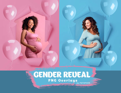 Gender Reveal Backdrop Ripped Paper Digital Backdrop Maternity Overlay Newborn Backdrop Studio Background Photoshop Torn Paper Overlay Png