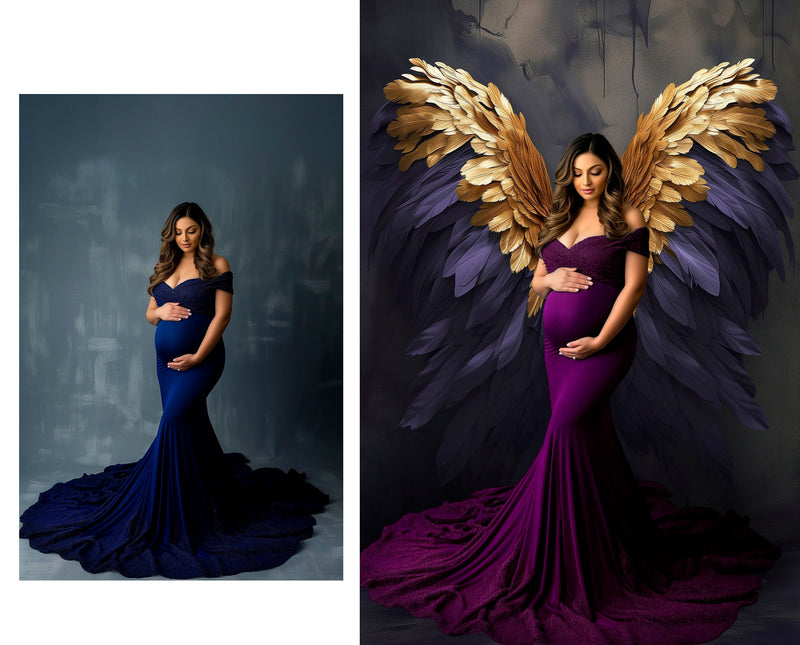 Angel Wings Digital Backdrops Maternity Backgrounds Digital Studio Backdrops Photoshop Maternity Fine Art Textures Photoshop Overlays Photo
