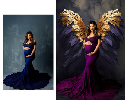 Angel Wings Digital Backdrops Maternity Backgrounds Digital Studio Backdrops Photoshop Maternity Fine Art Textures Photoshop Overlays Photo