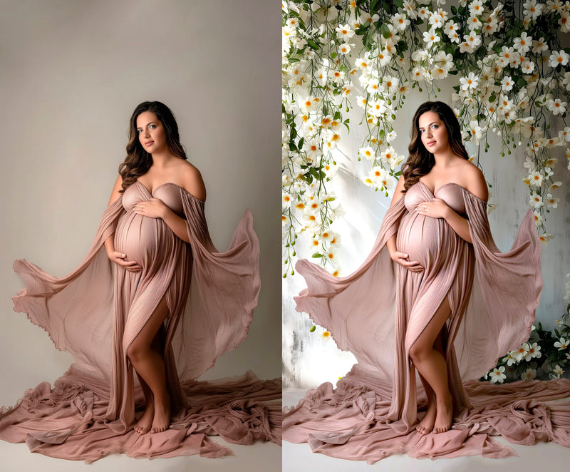 Floral Backgrounds Digital Backdrop Spring Overlay Maternity Backdrop Digital Floral Overlays Newborn Studio Backdrop For Photoshop Overlays