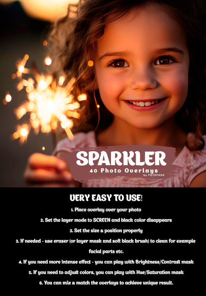 60 Sparkler Overlays Wedding Photoshop Sparkler Bokeh Overlay Christmas Magic Overlays New Year Overlays Party Overlay Bengal Fire Christmas