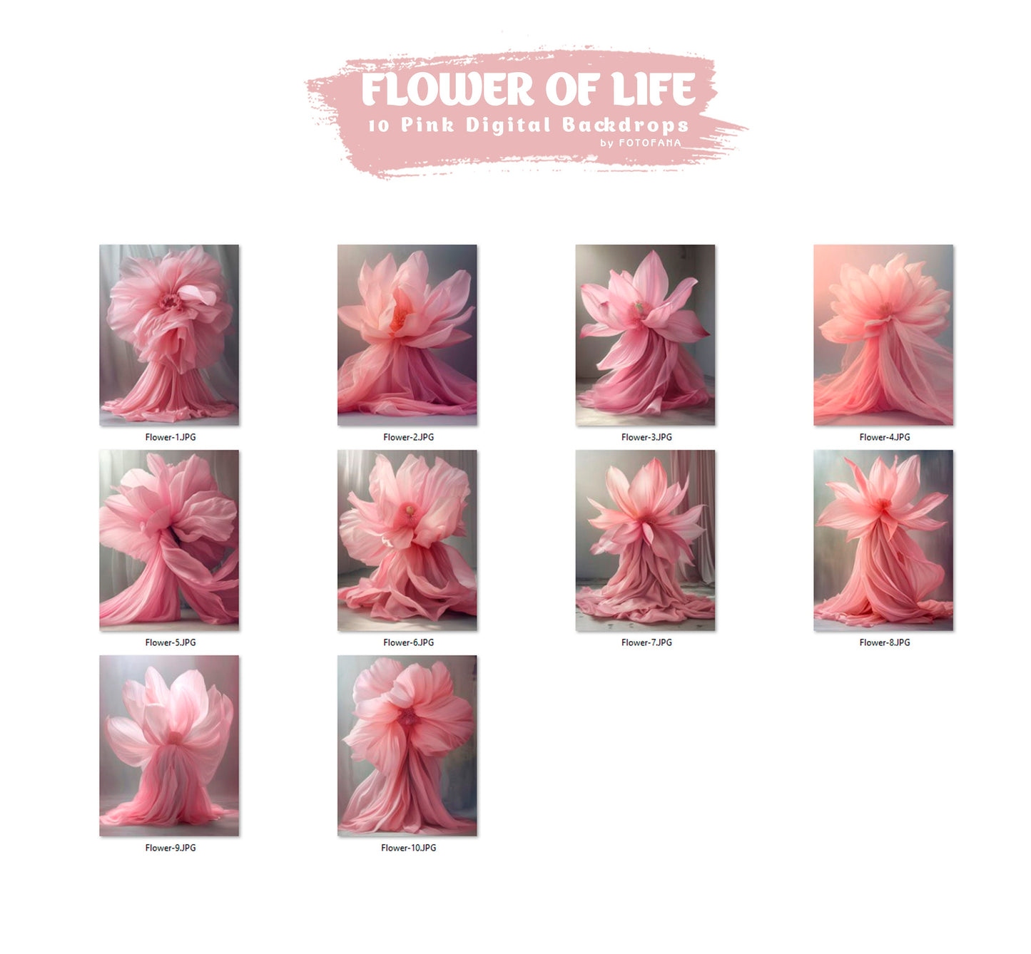 Floral Backgrounds Digital Backdrops Overlay Maternity Digital Backdrops Floral Overlays Newborn Studio Backdrop Photoshop Overlays Texture