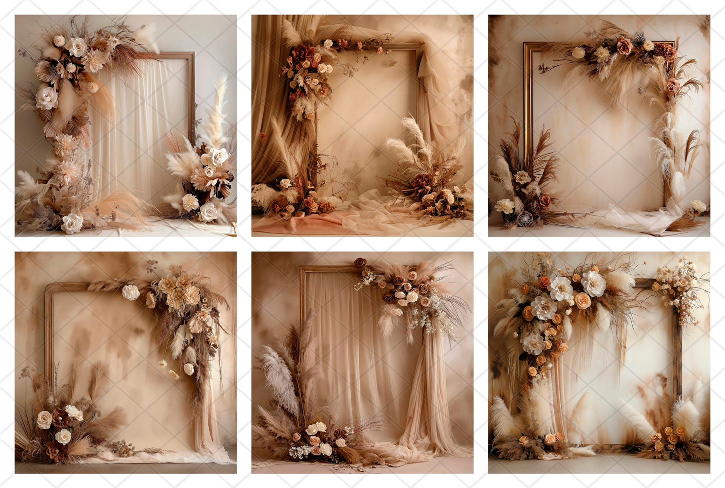 Beige Boho Maternity Digital Backdrops for Photoshop Light Maternity Portrait Backgrounds Boho Backdrops Studio Fine Art Testures Overlays